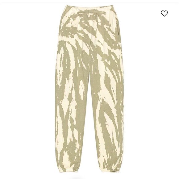 NWT LES TIEN Classic Sweatpant Sage & Butter Tie Dye XS - Picture 12 of 15